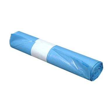 Sæk 60ltr B550xL1030mm 55my Strong Blå,10 Stk/rl