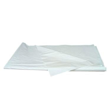 Sæk 830x1350 mm 70 my Løs Hvid,100 stk/krt