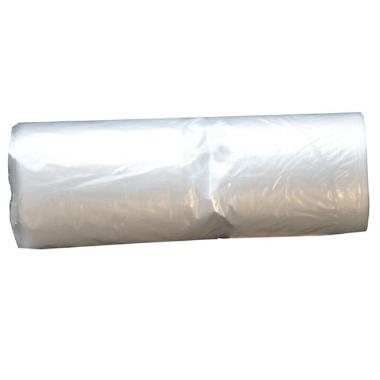 Spandepose 45ltr B650xL700mm 15my LDPE med Fals Kompakt Transparent,50 stk/rl