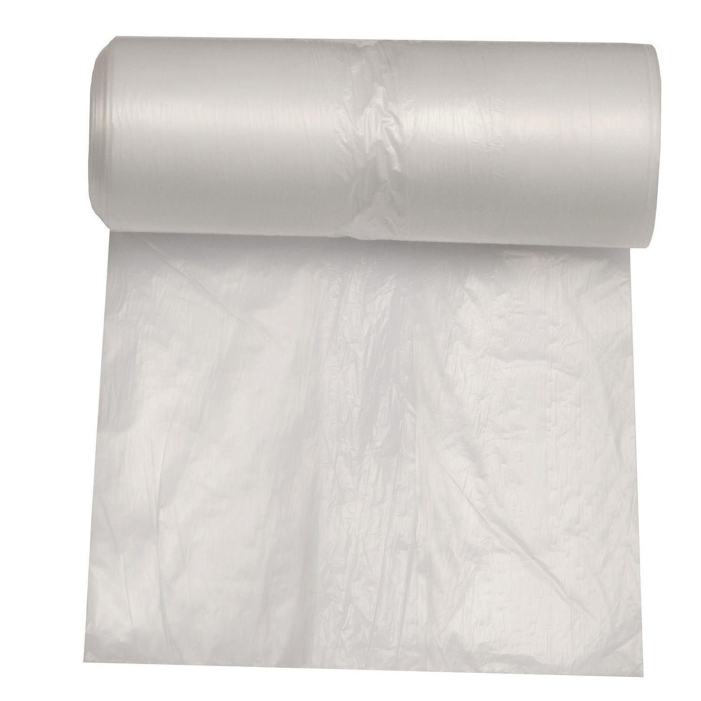 Spandepose 50ltr B600xL850mm 7my HDPE med Fals Kompakt Transparent,50 stk/rl