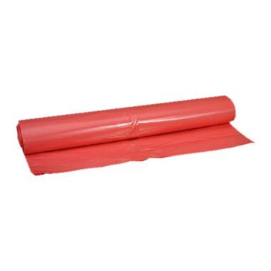Sæk 120ltr B760xL1030mm 55my Strong Rød,10 Stk/rl