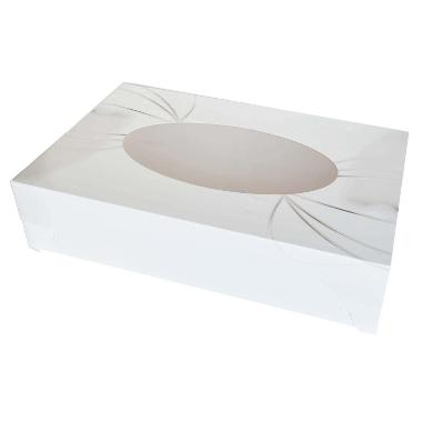 Cateringæske S-Line 620x420x120 mm med Rude,25 stk/krt