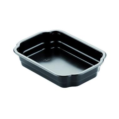Bakke 1-rum 900 ml Takeaway PP Sort,336 stk/krt