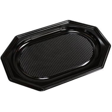 Fad 25x35 cm Lille Plast PET Sort Låg på 73701,10 stk/ps