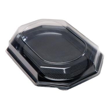 Plastlåg 8-kant Klar til fad vnr 73702,10 stk/ps