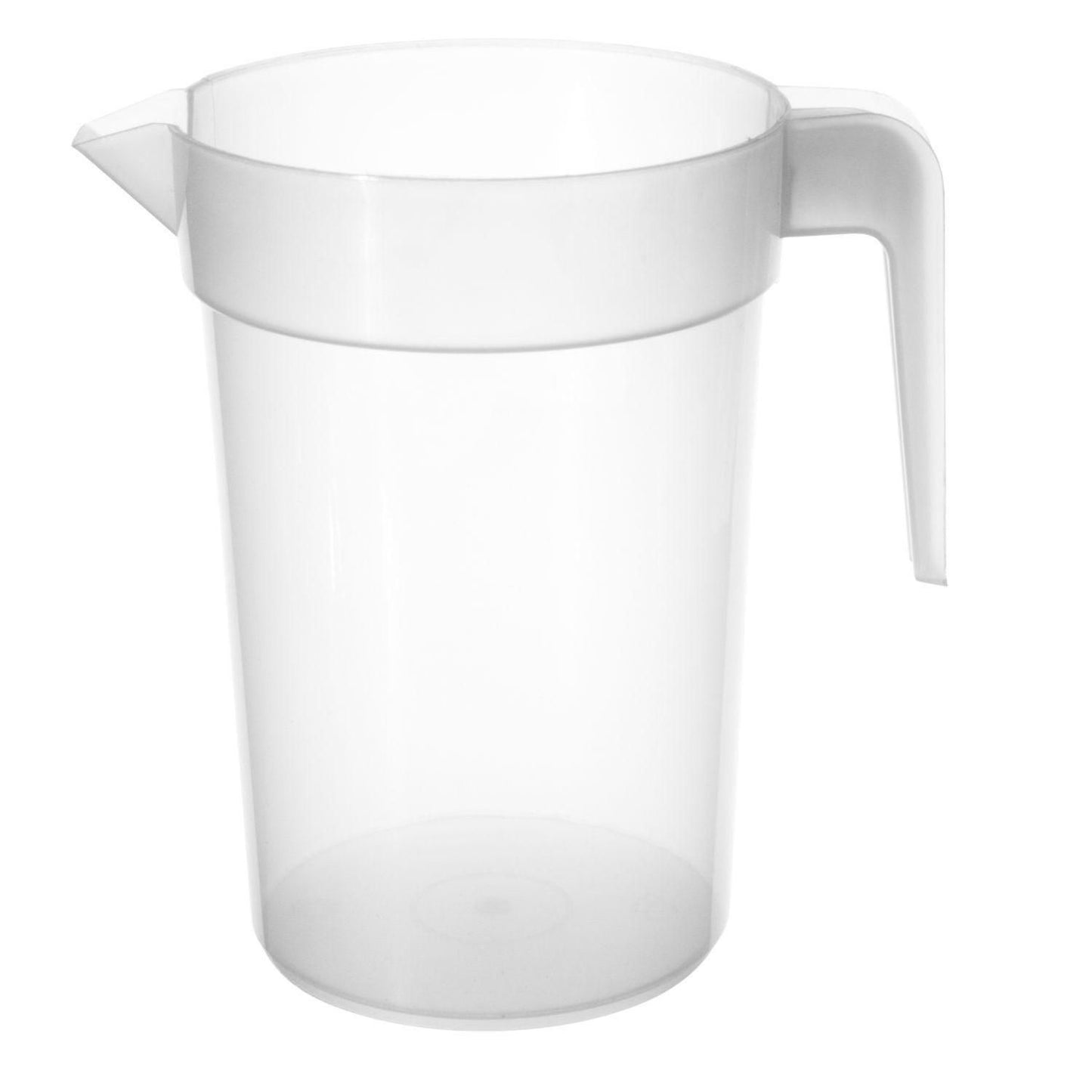 Kande med hank 1 ltr uden Låg PP Transparent,8 stk/ps