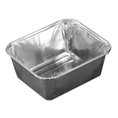 Alubakke 340 ml 118x98x43 mm,100 stk/pk