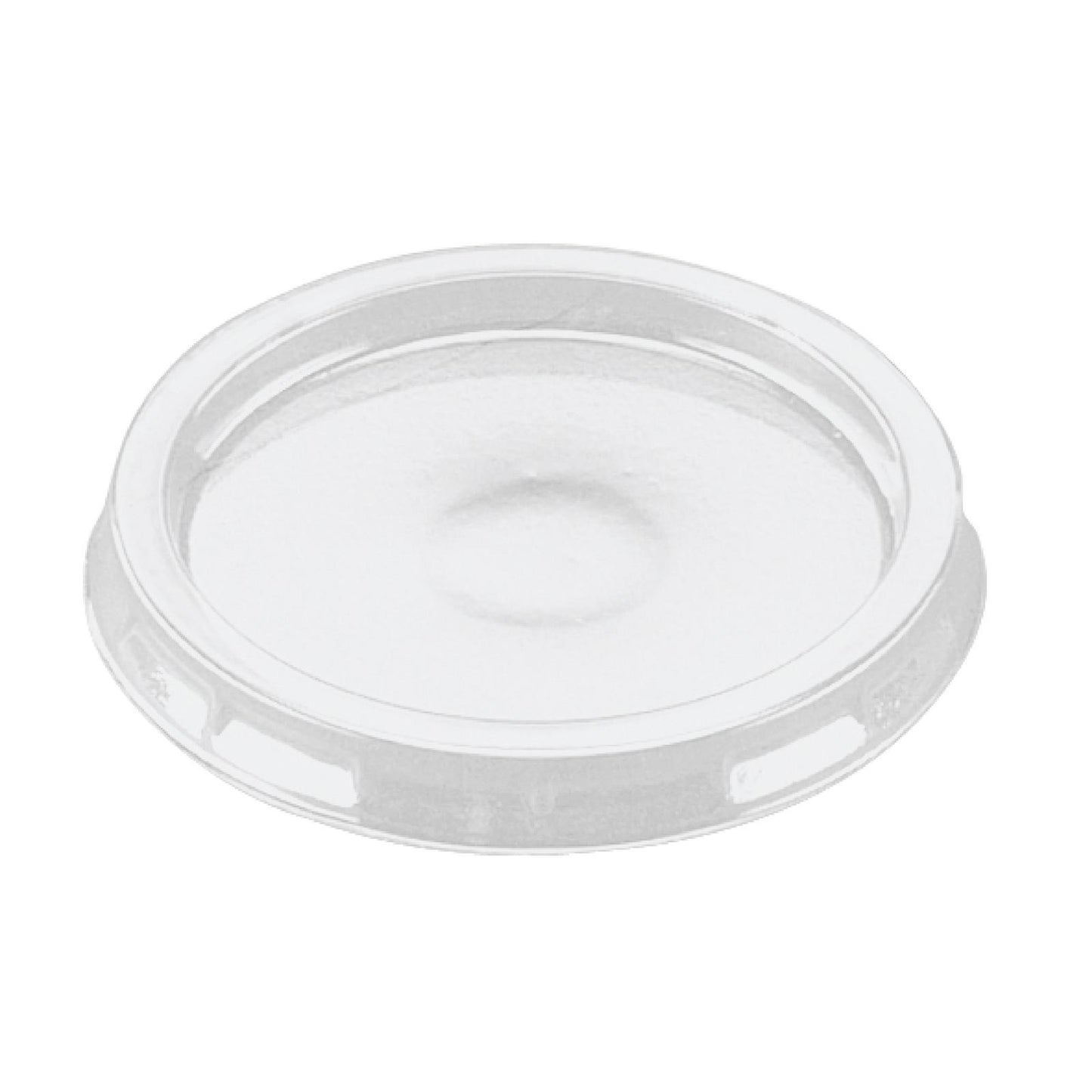 Snap-on låg RPET Klar til Alubakke Ø85 mm vnr 7339 og 105555 og 107458-1,100 stk/ps