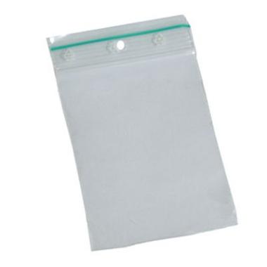 Lynlåspose 60x80 mm 50 my uden Skrivefelt LDPE,10 ps x 100 stk/pk