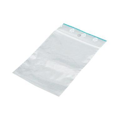 Lynlåspose 70x100 mm 50 my uden Skrivefelt LDPE,10 ps x 100 stk/pk