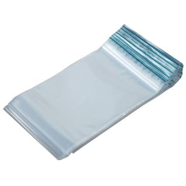 Lynlåspose 100x150 mm 50 my uden Skrivefelt LDPE,10 ps x 100 stk/pk