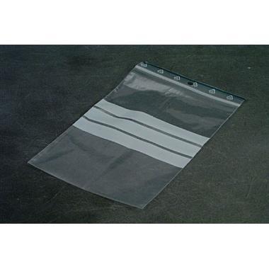 Lynlåspose 120x180 mm 50 my med Skrivefelt LDPE,10 ps x 100 stk/pk