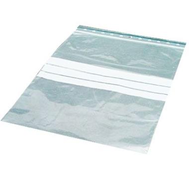 Lynlåspose 230x320 mm 50 my med Skrivefelt LDPE,10 ps x 100 stk/krt