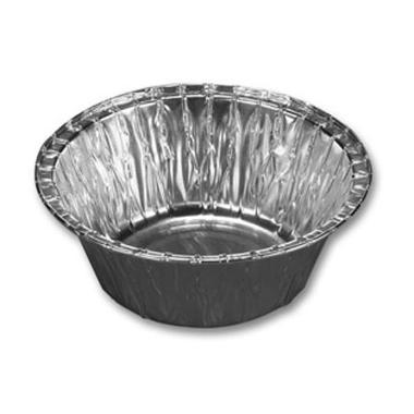 Alubakke 350 ml Ø127 Rund 350/04,100 stk/pk