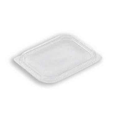 Snap-on låg APET klar L114xB88xH9mm,100 stk/pk