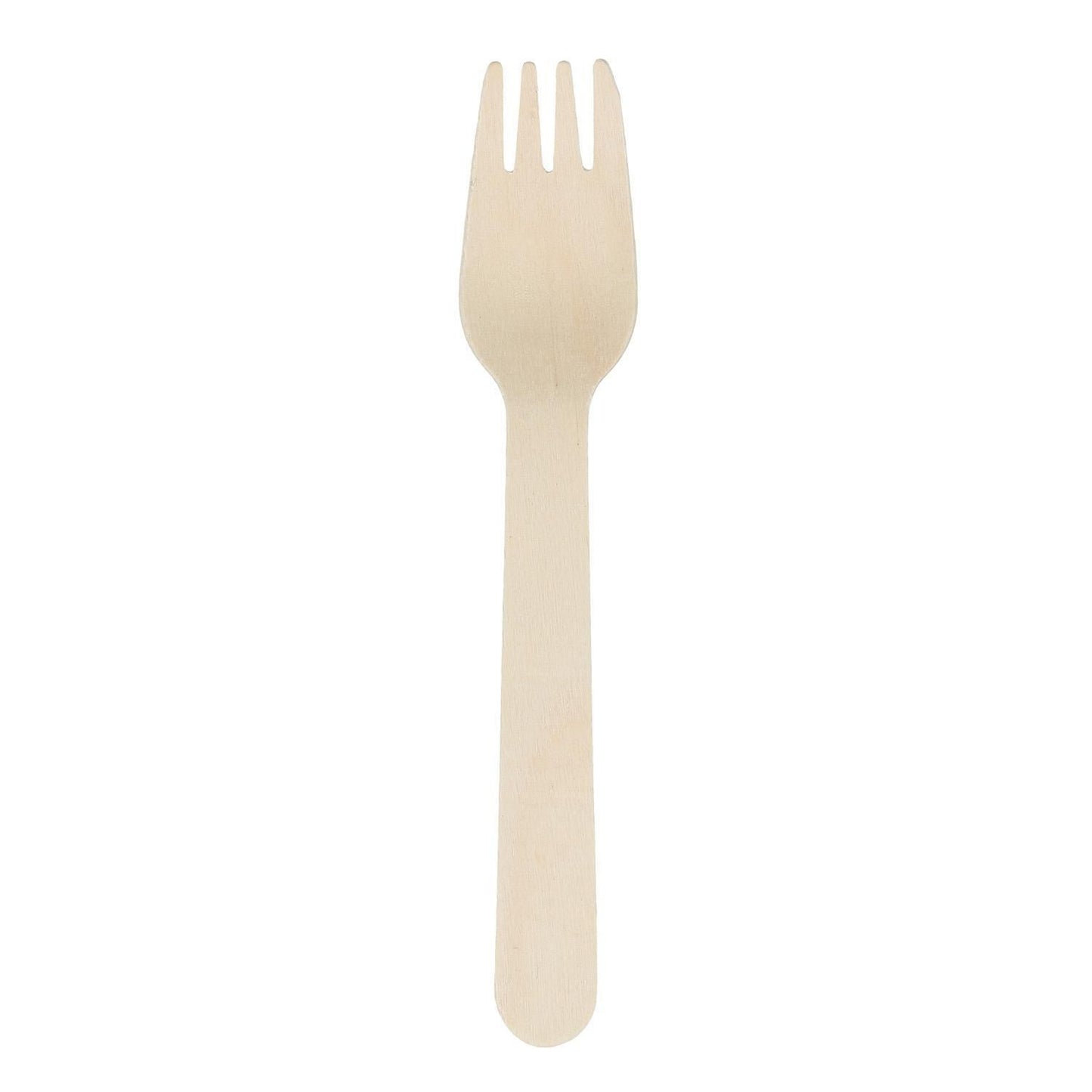 Gaffel Verive L160mm Voksbehandlet Træ Natur,100 stk/ps