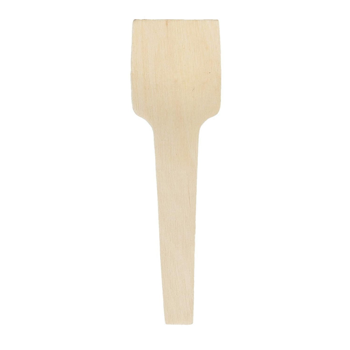 Isspade Verive L70mm Træ Natur,100 stk/ps