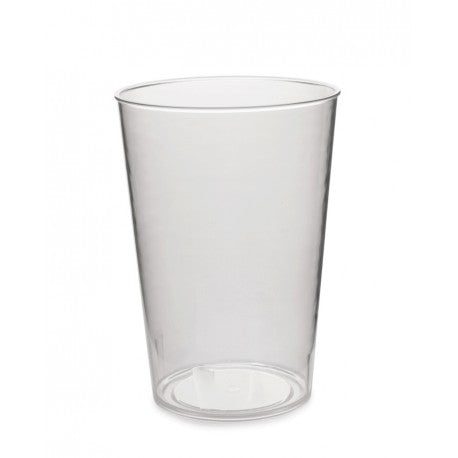 Plastglas Verive flergangs 25cl Ø75mm PP klar,288 stk/krt