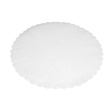Fadpapir Ø33 cm Rund Præget,500 stk/pk