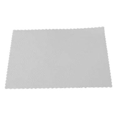 Fadpapir 29x38 cm firkantet præget hvid,500 stk/pk