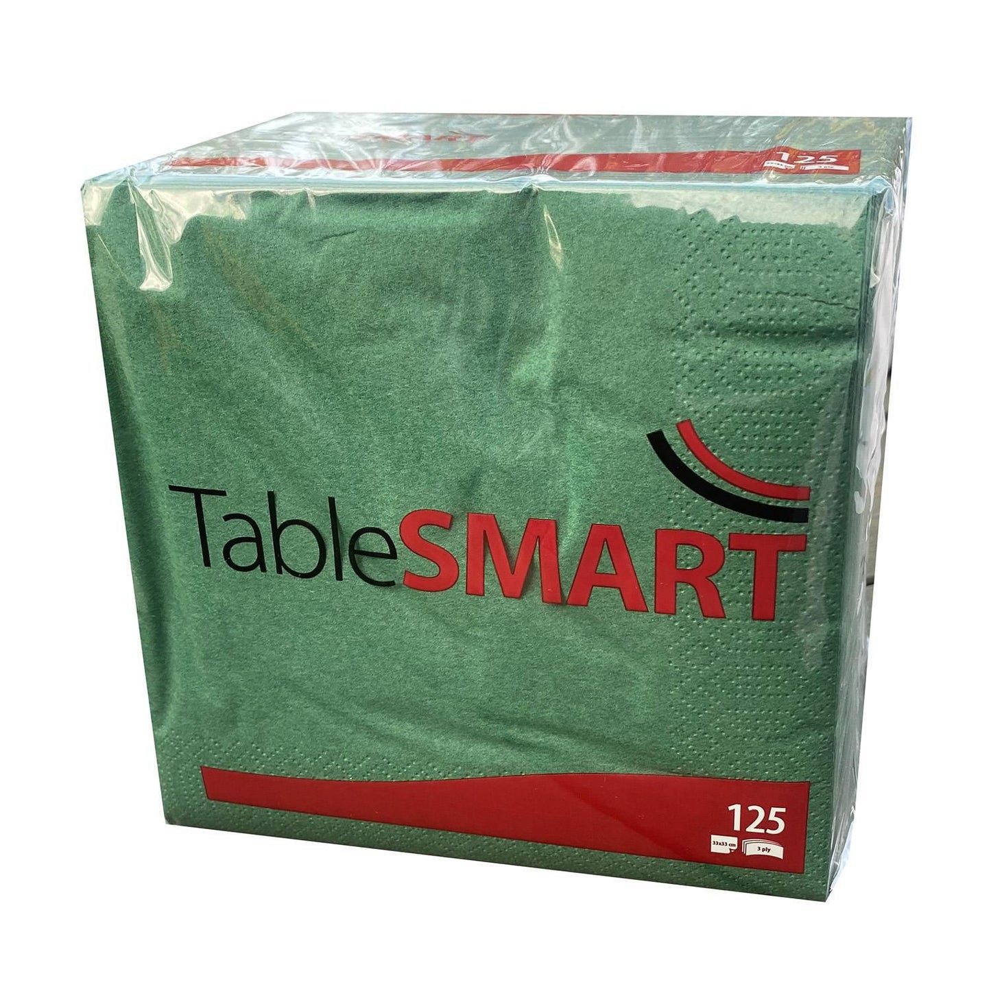 Serviet TableSMART 33x33cm 3-lag Mørkegrøn,125 stk/pk