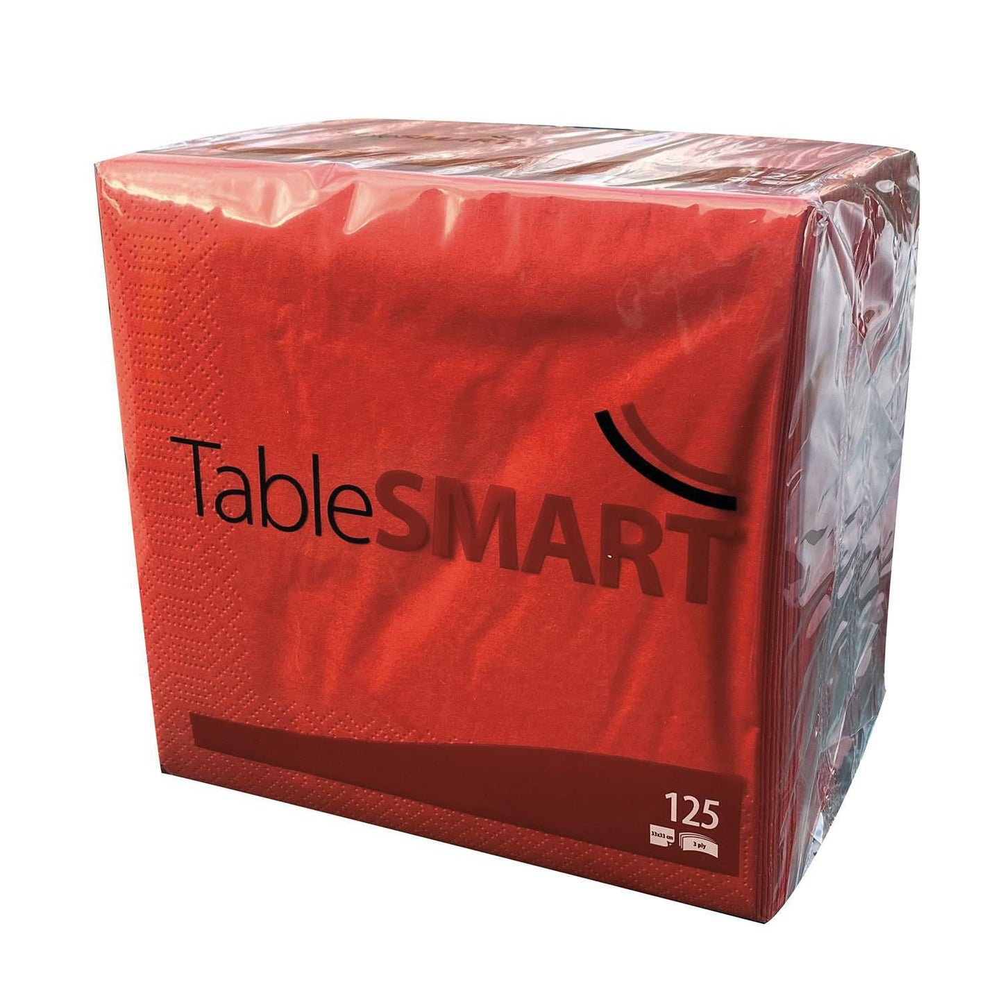 Serviet TableSMART 33x33cm 3-lag Bordeaux,125 stk/pk