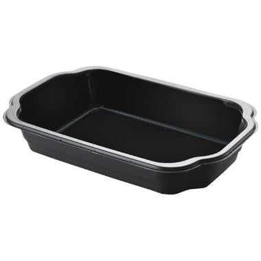 Bakke 1-rum Takeaway 1/4 GN 1200 ml 250x159x43 mm PP Sort,246 stk/krt