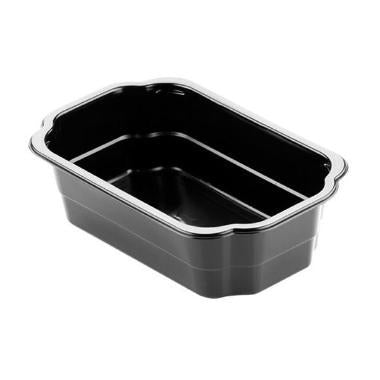 Bakke 1-rum Takeaway 1/4 GN 1750 ml 250x159x70 mm PP Sort,220 stk/krt