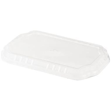 Låg 1/4 GN 256x163x12 mm APET Klar,246 stk/krt