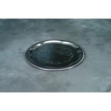 Serveringsfad Ø35 cm Rund Sølvblik,stk