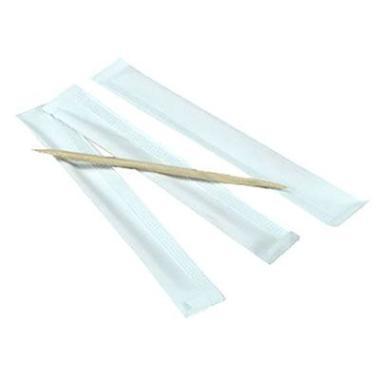 Tandstik 65 mm Spids i begge ender Enkeltpakket Træ i Papir,1000 stk/pk