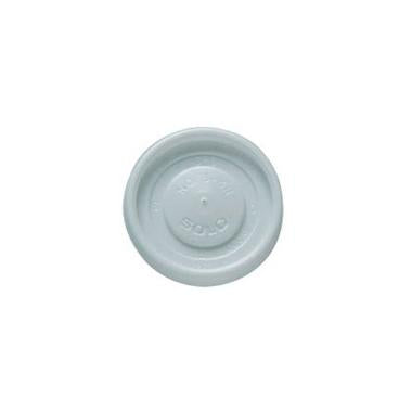 Drikkelåg CPLA Ø62xH15mm Til Kaffebæger Hvid,10 pk x 100 stk/krt