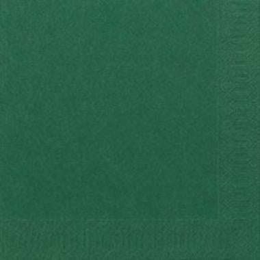 Serviet Duni 40x40cm 3-lag Mørkegrøn 125 stk,125 stk/pk
