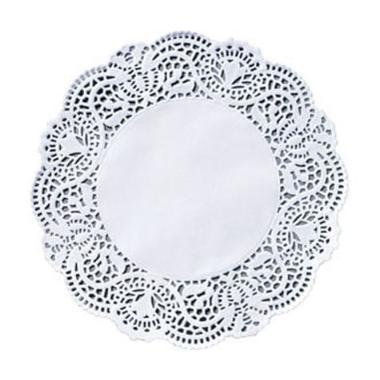 Kagepapir Ø12 cm Rund Udstanset,8 pk x 250 stk/krt