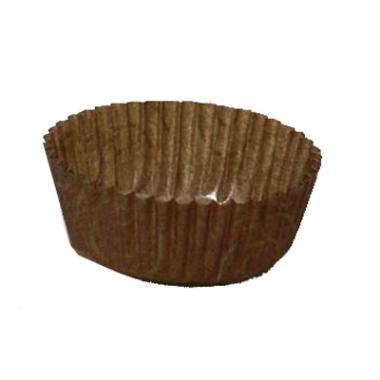 Kagekapsel nr 7 Petit Four Ø35x16 mm Brun/Guld,4 pk x 500 stk/krt