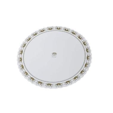 Kagepap Ø215 mm 315 gr Lakeret med Guldtryk,500 stk/krt