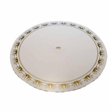 Kagepap Ø275 mm Lakeret med Guldtryk,500 stk/krt