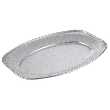 Serveringsfad 43x28 cm Oval Aluminium,10 stk/pk