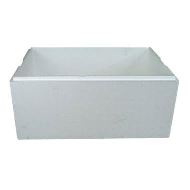 Termokasse 1/2 GN med låg, hvid, 1 stk