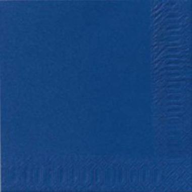 Frokostserviet, 1/4 Fold, 3-lags, 33x33, Duni, Mørkeblå, ( 125 stk )
