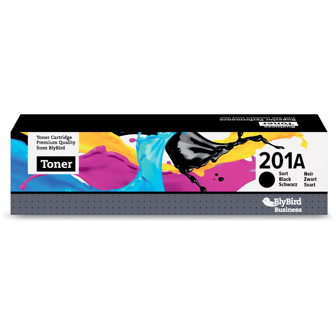 BlyBird 201A CF400A Sort Lasertoner, 1.500 sider