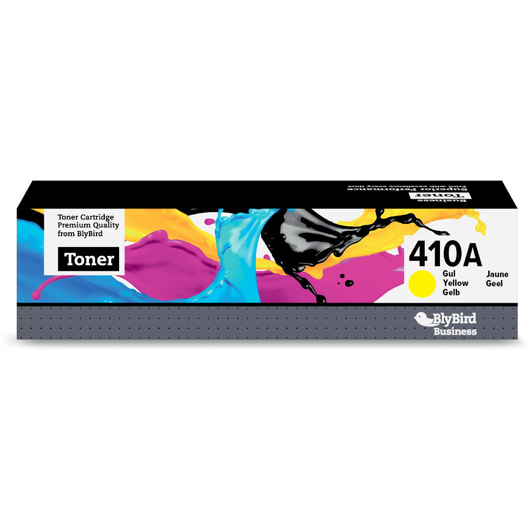 BlyBird 410A CF412A Gul Lasertoner, 2.300 sider