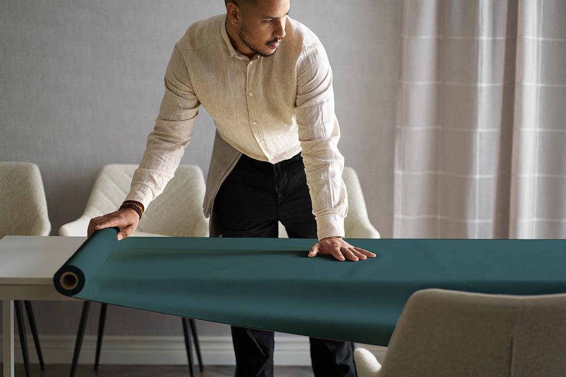 Rulledug, Dunicel, 1,18 x 25 m, Ocean Teal