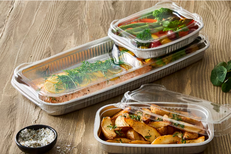 Alubakke Ready2Cook 1.9L – Stor engangsbakke m. låg (10 stk)