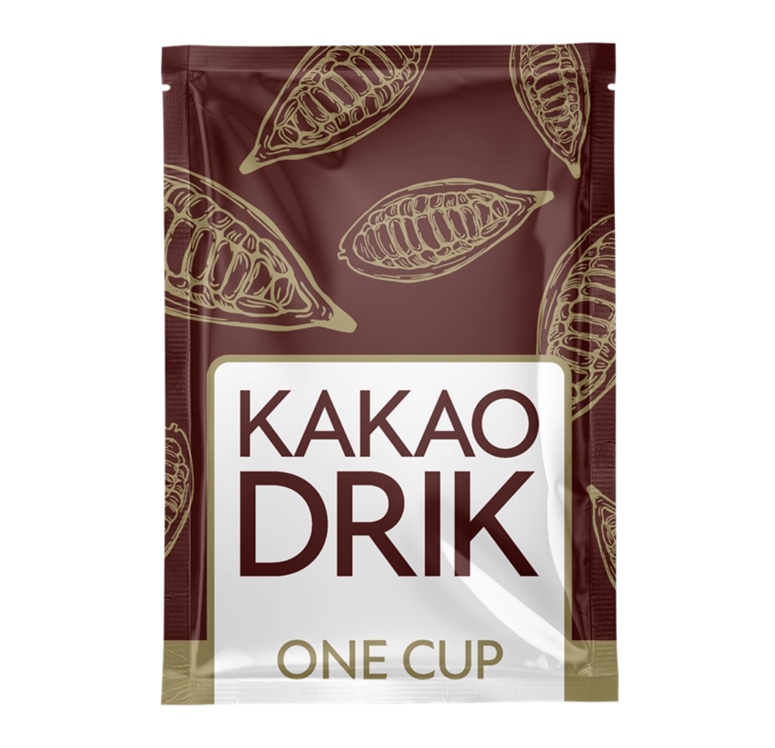 Wonderful Kakaodrik – 50 breve á 22 g | Nem, klassisk kop-kakao