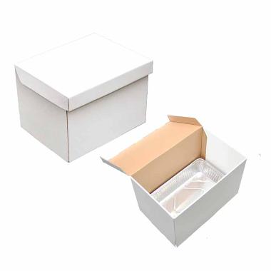 Transportkasse pap til 1/1 gastro 540x340x355 mm incl 1 mellemlæg,stk