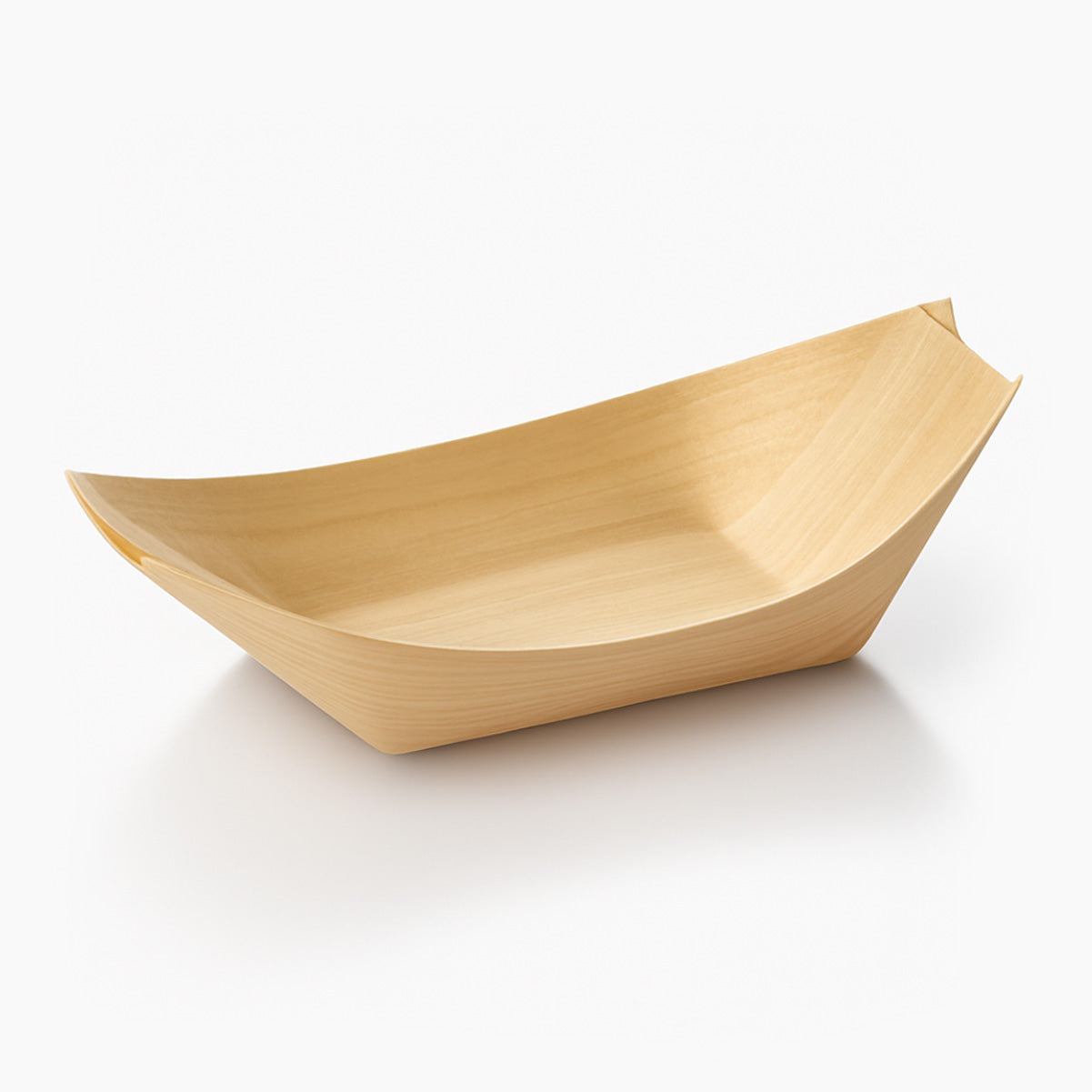 Træbåd 110×70×20 mm, komposterbar (100 stk)