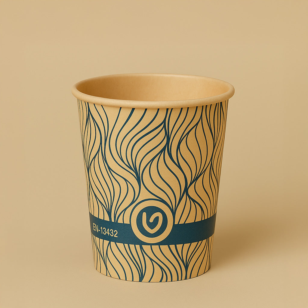 Espressokop 10 cl - Bambus - Single Wall (50 stk)