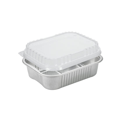 Alubakke Ready2Cook 0.75L – Lille engangsbakke m. låg (10 stk)