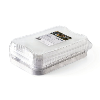 Alubakke Ready2Cook 1.9L – Stor engangsbakke m. låg (10 stk)